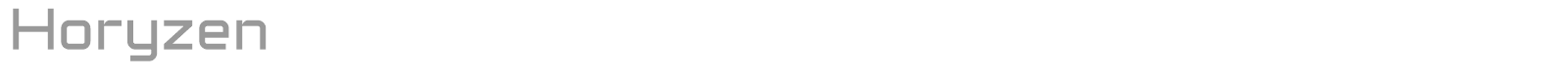 Horyzen font preview